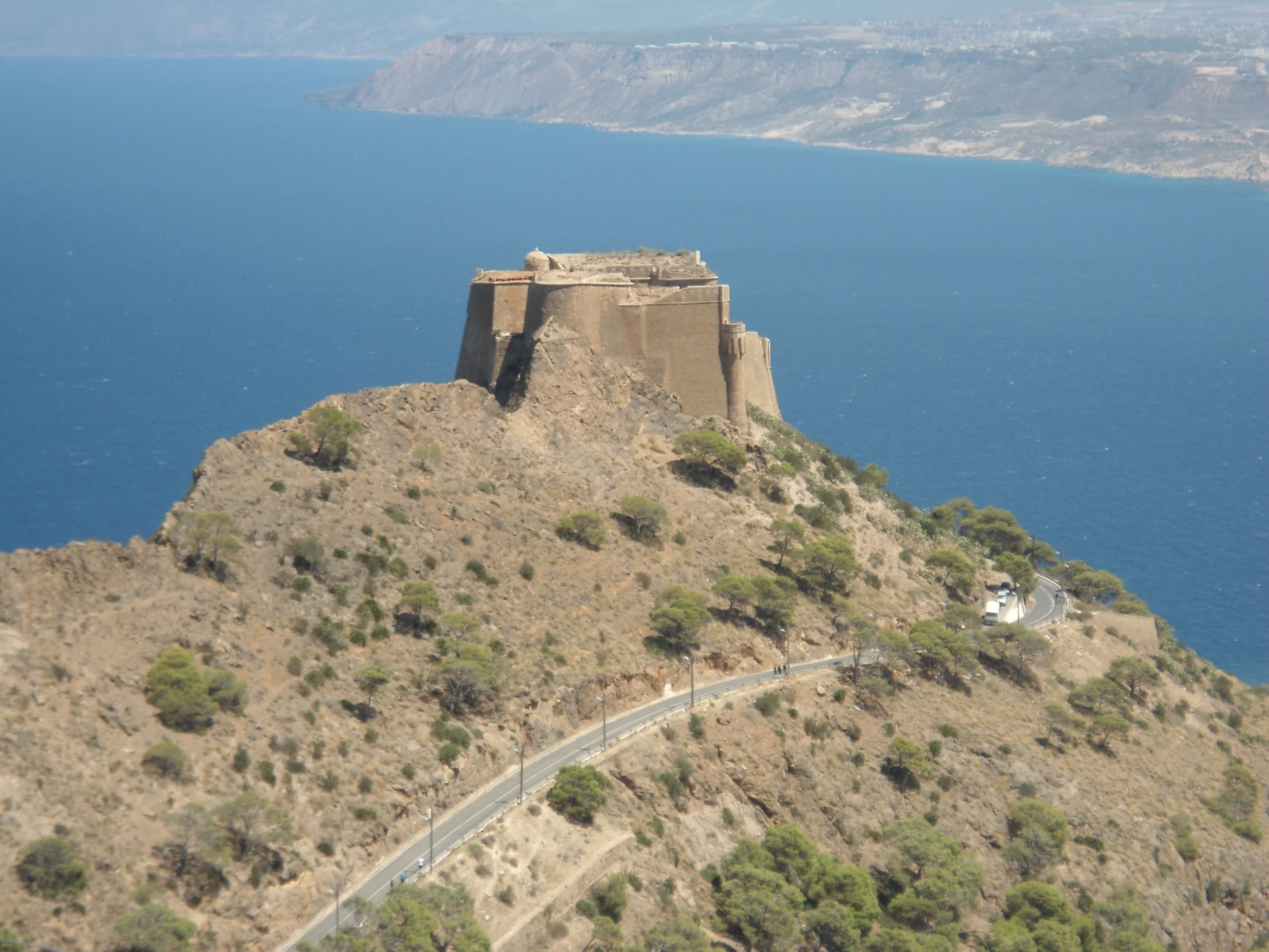Photographie du fort de Santa Cruz à Oran